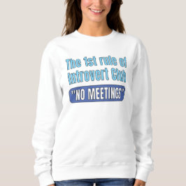 Sudadera Camiseta del Club de Introvertidos