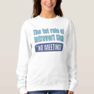 Sudadera Camiseta del Club de Introvertidos