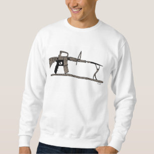 Sudadera Camiseta del control de armas