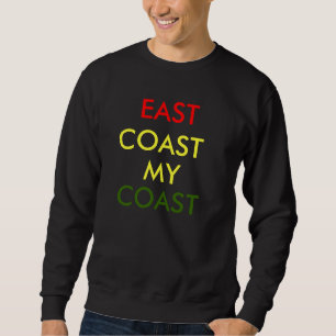 Sudadera Camiseta del cuello barco de Bmx de la costa este