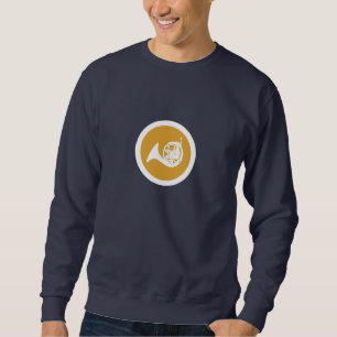 Sudadera Camiseta del Cuerno de Francia sobre fondo oscuro