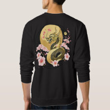 Camiseta del Dragón de la Luna de Oro Sakura