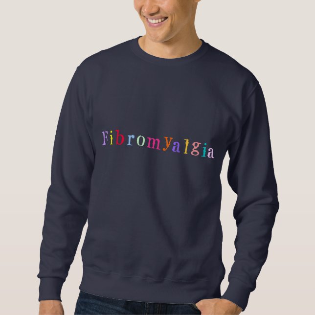 Sudadera Camiseta del Fibromyalgia (Anverso)