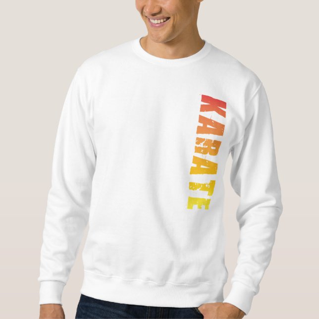 Sudadera Camiseta del karate (Anverso)