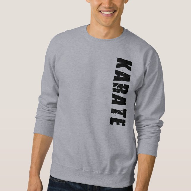 Sudadera Camiseta del karate (Anverso)