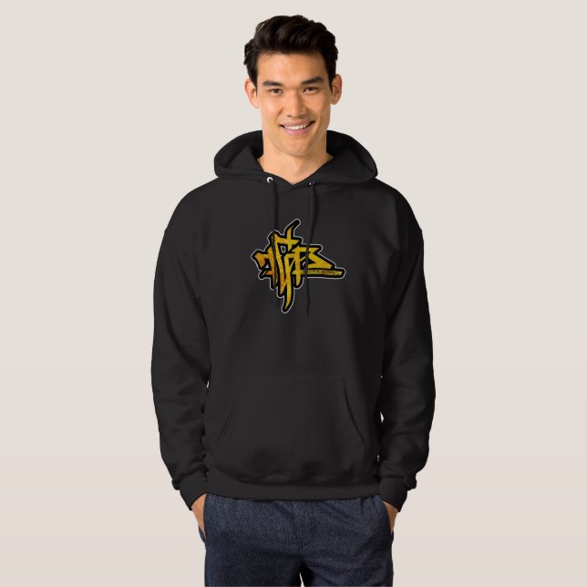 Sudadera Camiseta del LOGO DEL ESTILO DE LA MANO DEL ORO (Anverso completo)