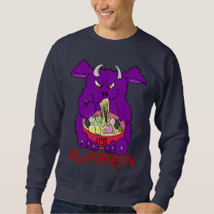 Sudadera camiseta del monstruo de los ramen
