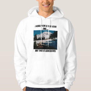 Sudadera Camiseta del monte Rainier. T-Shirt Hoodie