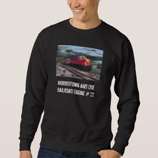 Sudadera Camiseta del motor #22 del ferrocarril de (Anverso)