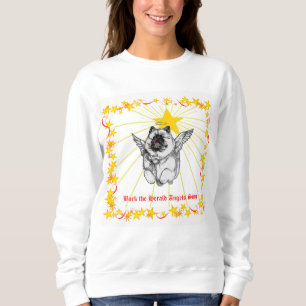 Sudadera Camiseta del navidad del Keeshond