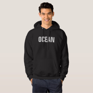 Sudadera Camiseta del "océano" de los hombres