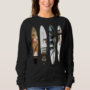 Sudadera Camiseta del paraíso de los surfistas de Californi
