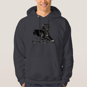 Sudadera Camiseta del perrito de Corso del bastón