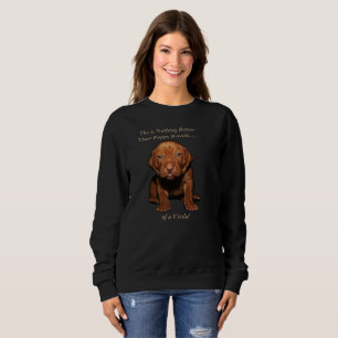Sudadera Camiseta del perrito de Vizsla