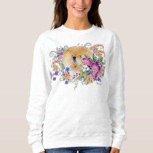 Sudadera Camiseta del PERRO CHINO de la DANZA del JARDÍN -