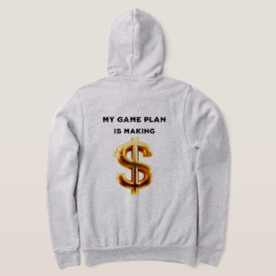 Sudadera Camiseta del plan de juego de dinero