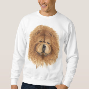 Sudadera camiseta del rojo del perro chino de perro chino