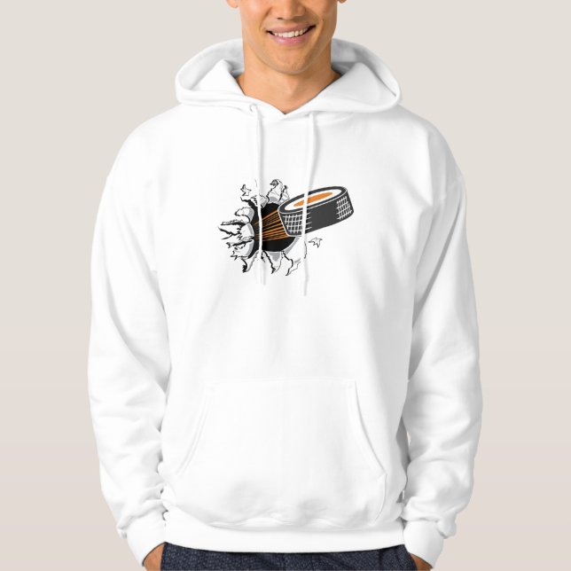 Sudadera Camiseta del separador del hockey (Anverso)