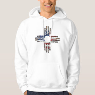 Sudadera Camiseta del símbolo del sol Zia de Nuevo México