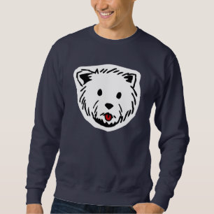 Sudadera Camiseta del tejido de Westie
