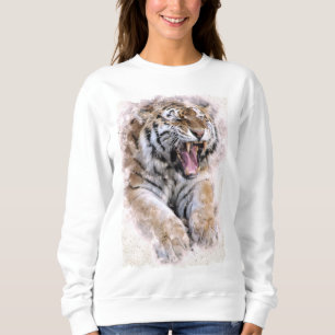 Sudadera Camiseta del tigre del rugido