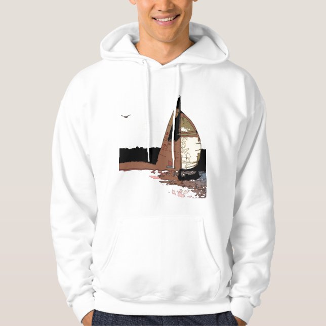 Sudadera Camiseta del velero (Anverso)