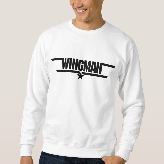 Sudadera Camiseta del Wingman (Anverso)