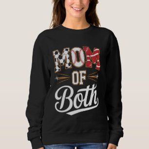 Sudadera Camiseta deportiva para mamá de fútbol y béisbol