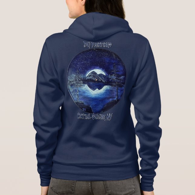 Sudadera Camiseta DG Paintings Mountain Reflection (Reverso)