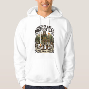 Sudadera Camiseta Día del Padre Bigfoot Papá Retro G