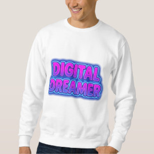 Sudadera Camiseta Digital Dreamer Y2K Neon Cybercore Stre