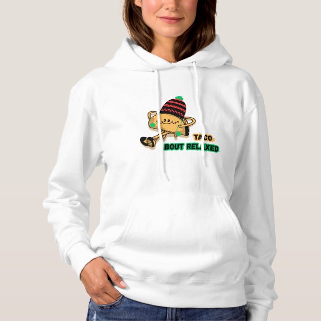 Sudadera camiseta divertida con chiste de taco (Anverso)