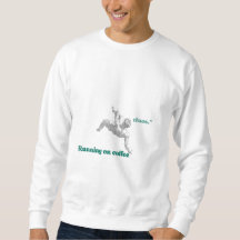 Camiseta divertida | Corriendo en café y caos