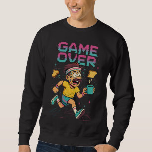 Sudadera Camiseta divertida de café con temática retro de “