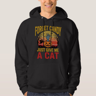 Sudadera Camiseta divertida de caramelo para amante de gato