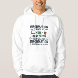 Sudadera Camiseta Divertida de Ciencias de la Computación -