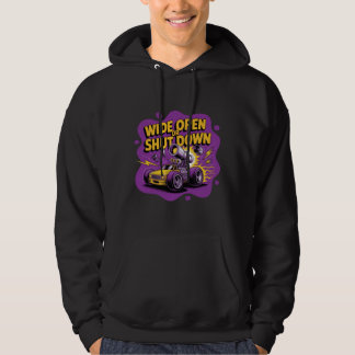 Sudadera Camiseta divertida de coche de carreras de arranco
