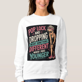 Sudadera Camiseta divertida de entrenamiento para mujeres P