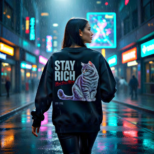 Sudadera Camiseta divertida de finanzas "La mente sobre el