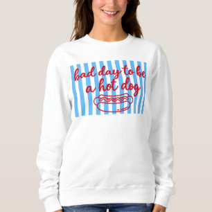 Sudadera Camiseta divertida de hot dog americano del 4 de j