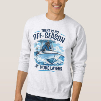 Sudadera Camiseta divertida de invierno para navegar y pesc