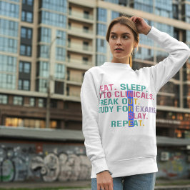 Sudadera Camiseta Divertida de la Escuela de Enfermería | C