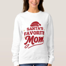 Camiseta divertida de Navidad para mamá - Mamá fav