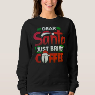 Sudadera Camiseta divertida de Navidades pidiendo a Santa p