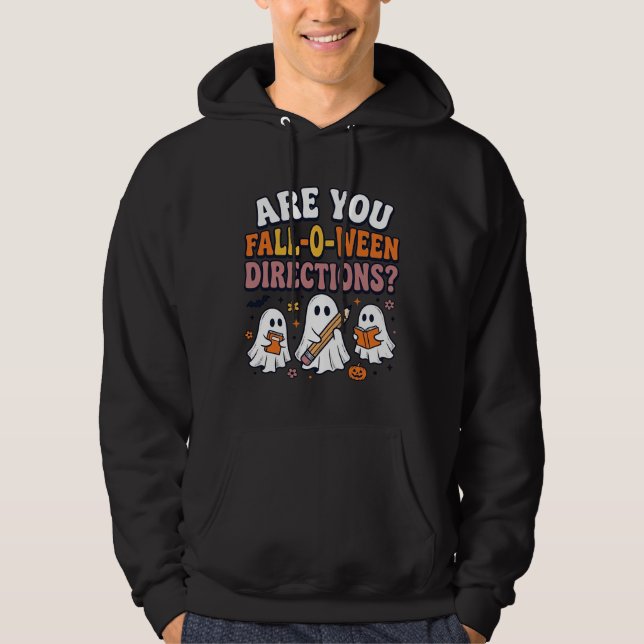 Sudadera Camiseta Divertida de Otoño de Halloween con Fanta (Anverso)