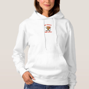 Sudadera Camiseta Divertida de Pizza – En la Corteza Confia