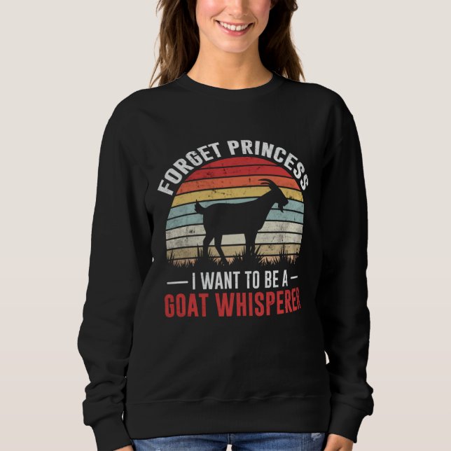 Sudadera Camiseta divertida de princesa que susurra a las c (Anverso)