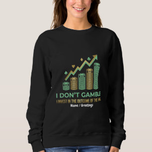 Sudadera Camiseta divertida para jugador de póquer Invierto