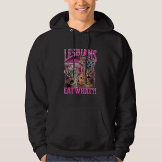 Sudadera Camiseta Divertida para Lesbianas Dueñas de Gatos