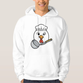 Sudadera Camiseta Divertida Señora Almuerzo, Pollo Cabeza C